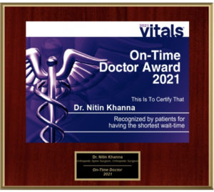 Dr. Nitin Khanna Award