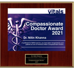 Dr. Nitin Khanna Award