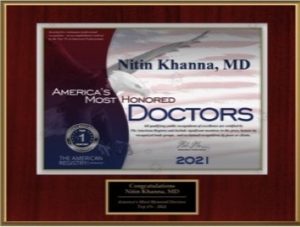 Dr. Nitin Khanna Award
