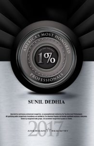 Dr. Sunil Dedhia Award